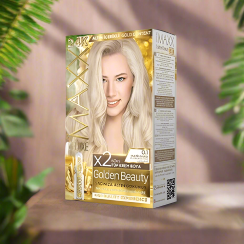 Maxx Deluxe 24K Gold Hair Dye - Platinum Blonde (0.1)