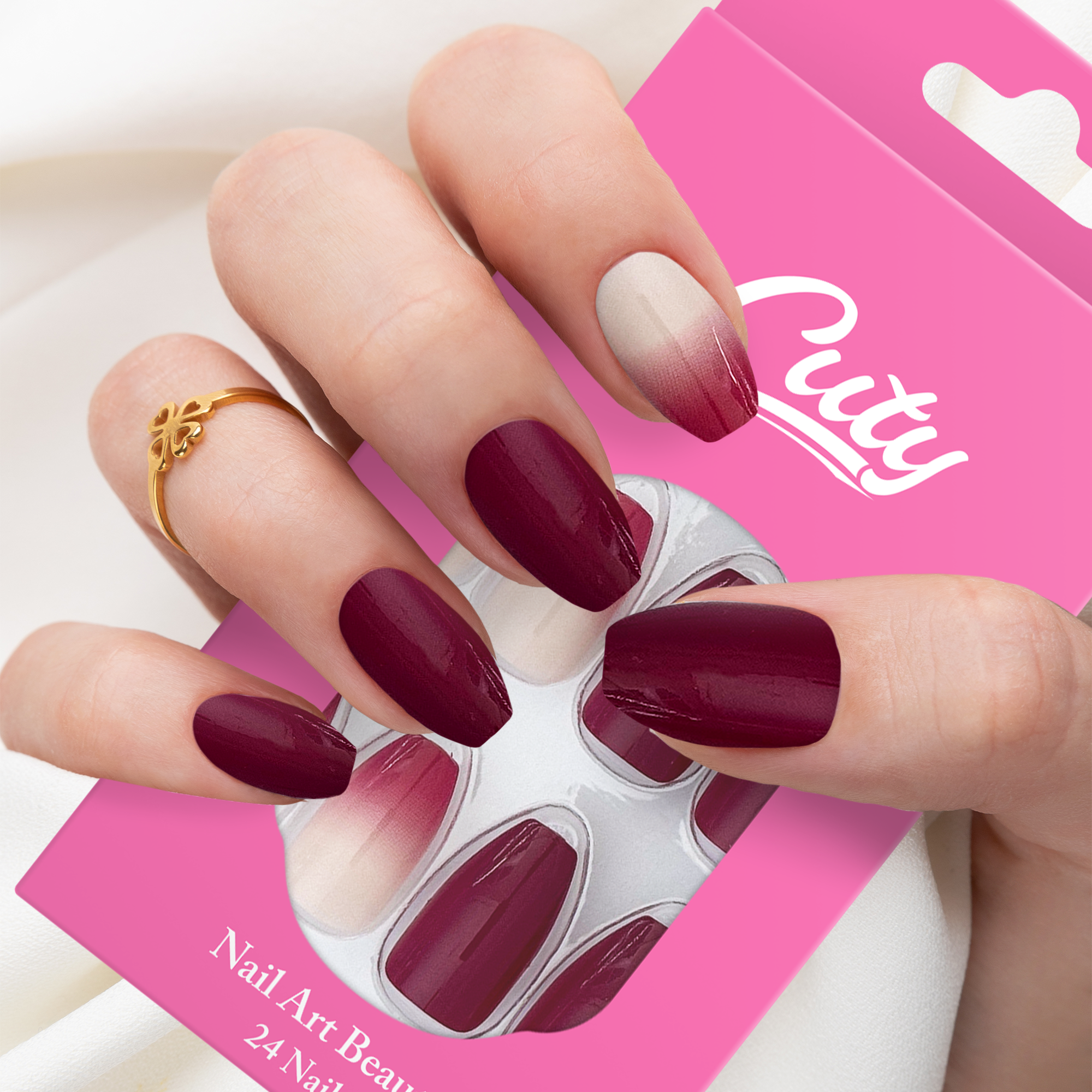 Cuty VersaGel Tape Nails #3