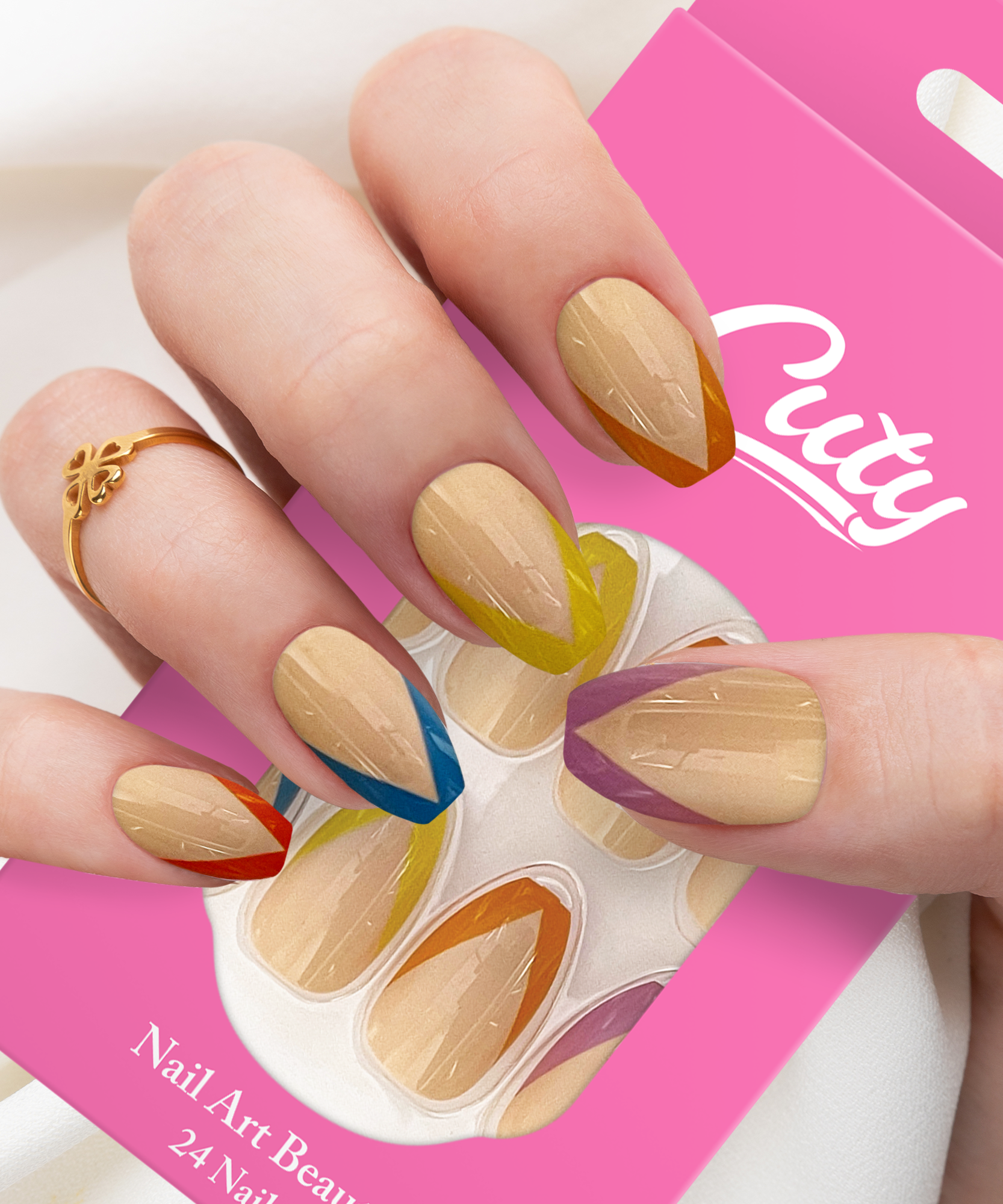 Cuty VersaGel Tape Nails #3