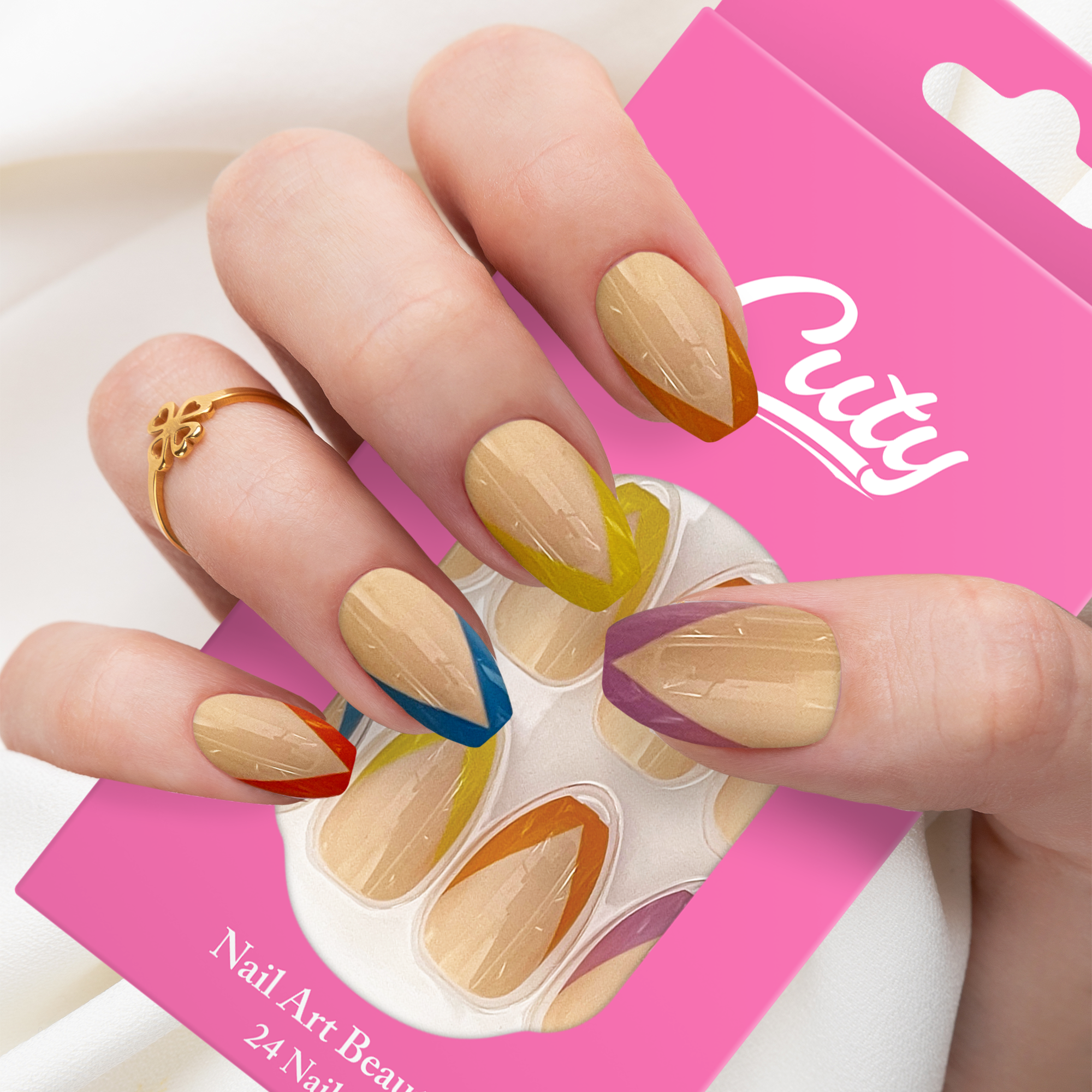 Cuty VersaGel Tape Nails #3