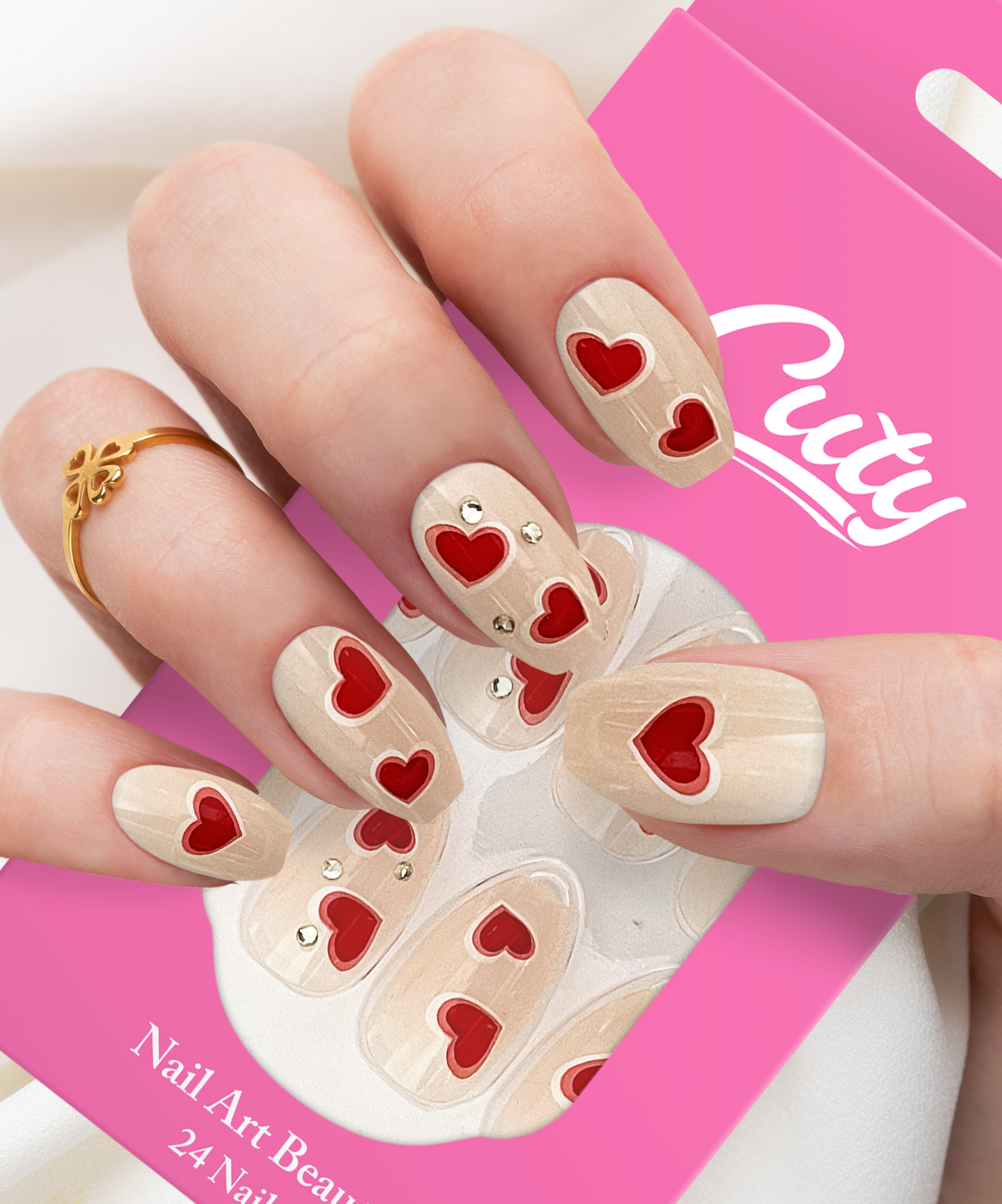 Cuty VersaGel Tape Nails #3