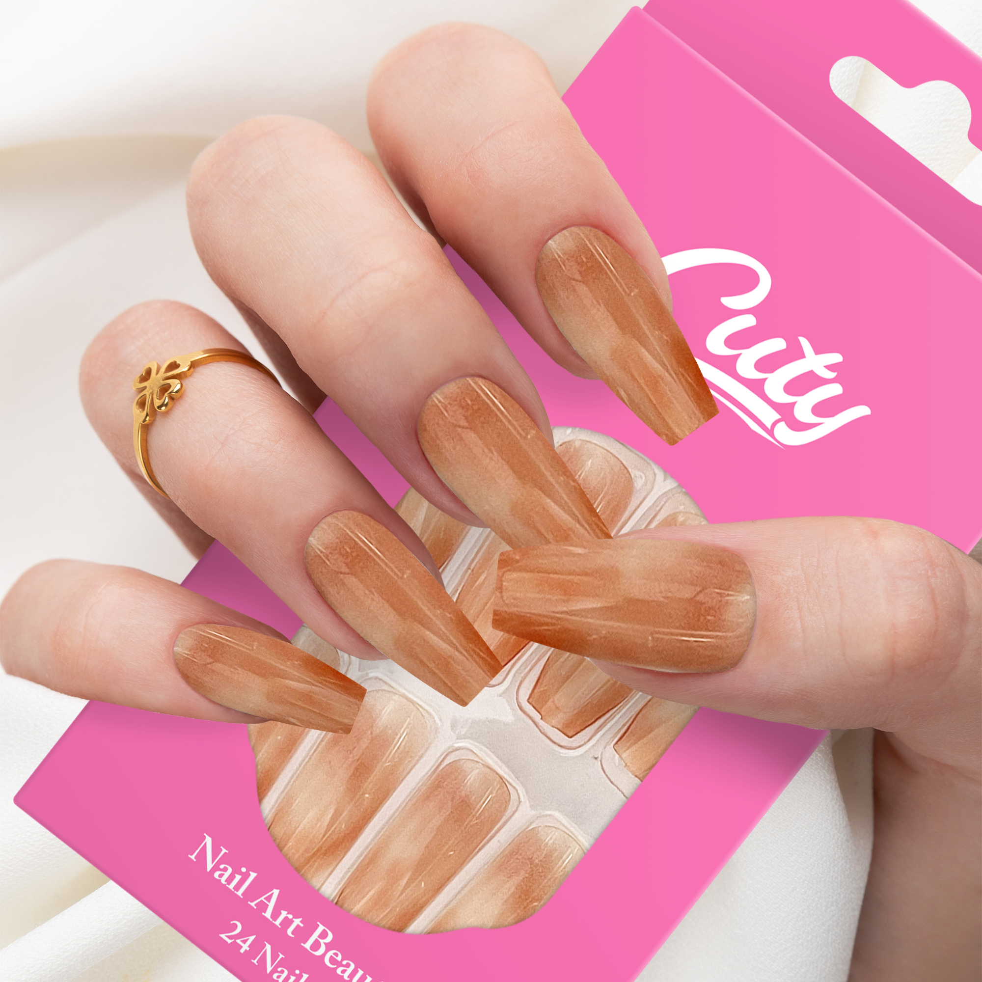 Cuty VersaGel Tape Nails #8