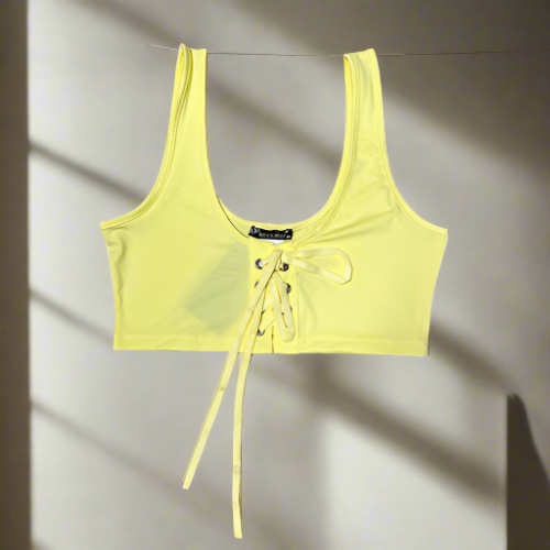 Miss Moi - Plain Sports Bra (Yellow) A20139