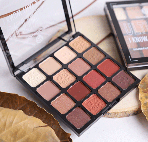 ROMANTIC BIRD ULTIMATE IKNOW THATS BRIGHT SHADOW PALETTE (16 colors)