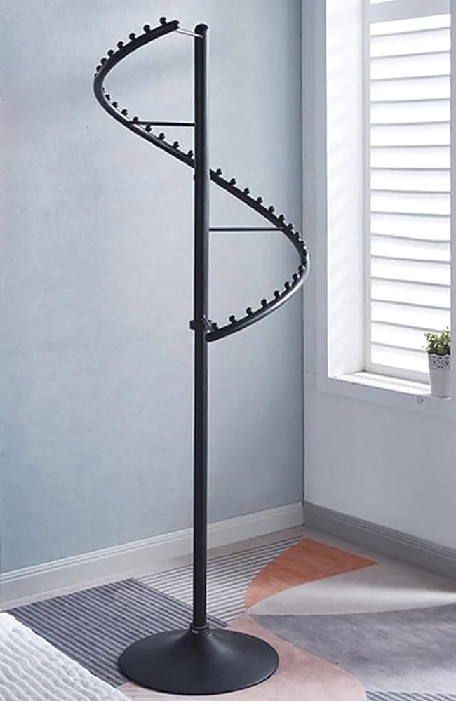 حامل الملابس الدوار الحلزوني S