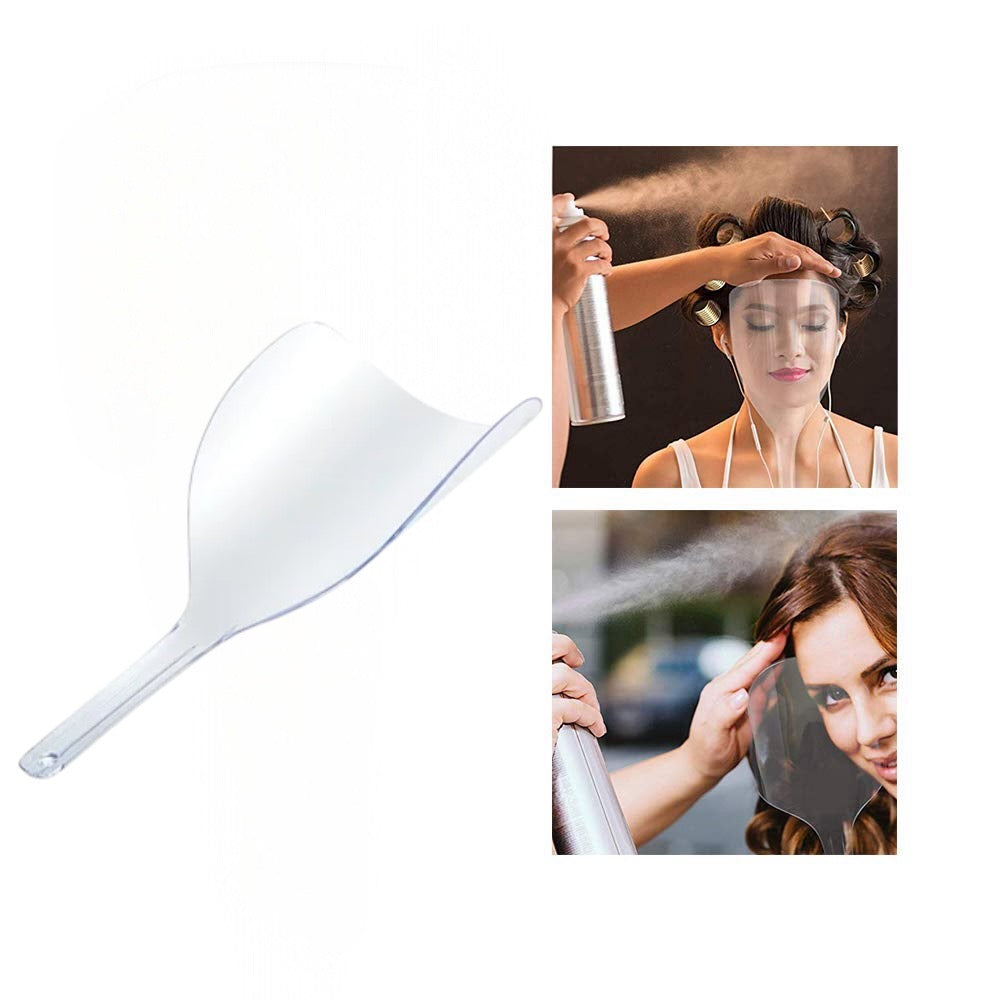 واقي الوجه - غطاء مثبت الشعر وعزل الشعر