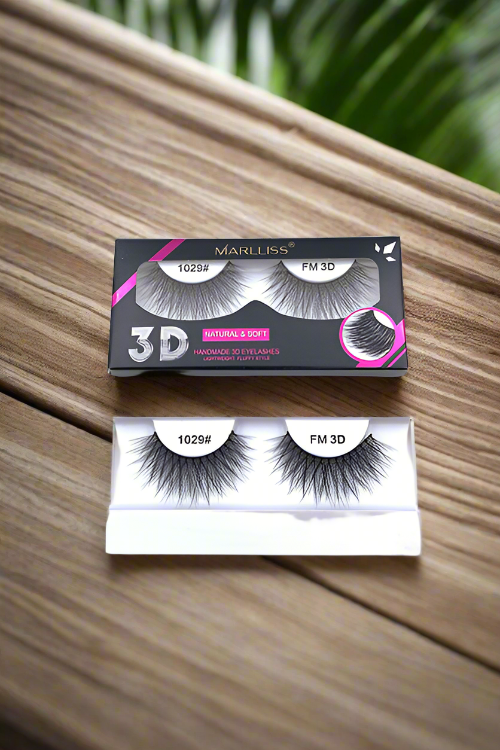 Marlliss 3D Eyelashes (Per Piece) - 3D1029