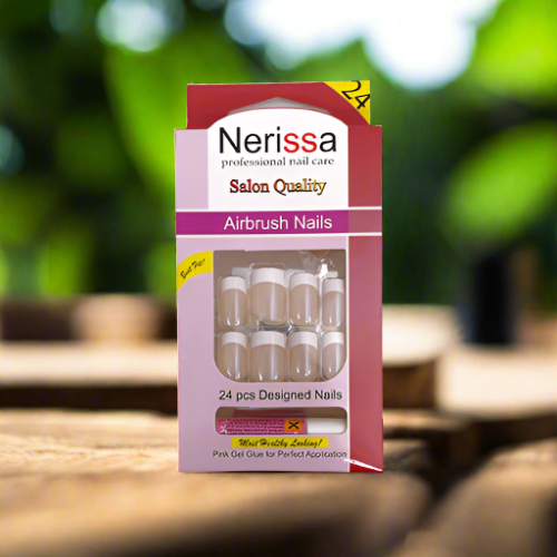 Nerissa - 24 PCS Designed Nails