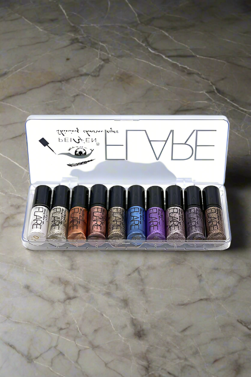 PeiFen Flare Eyes Glitter - ColorsSet (10x3.5 g)