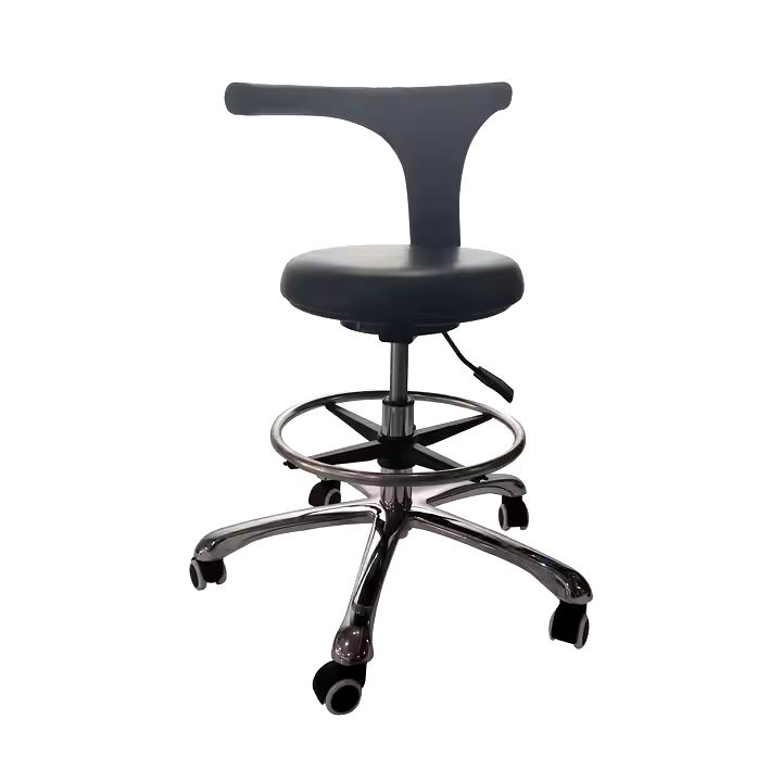 Rolling Swivel Chair Black