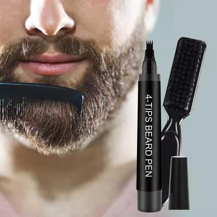 BUNEE 4-Tips Beard Pen