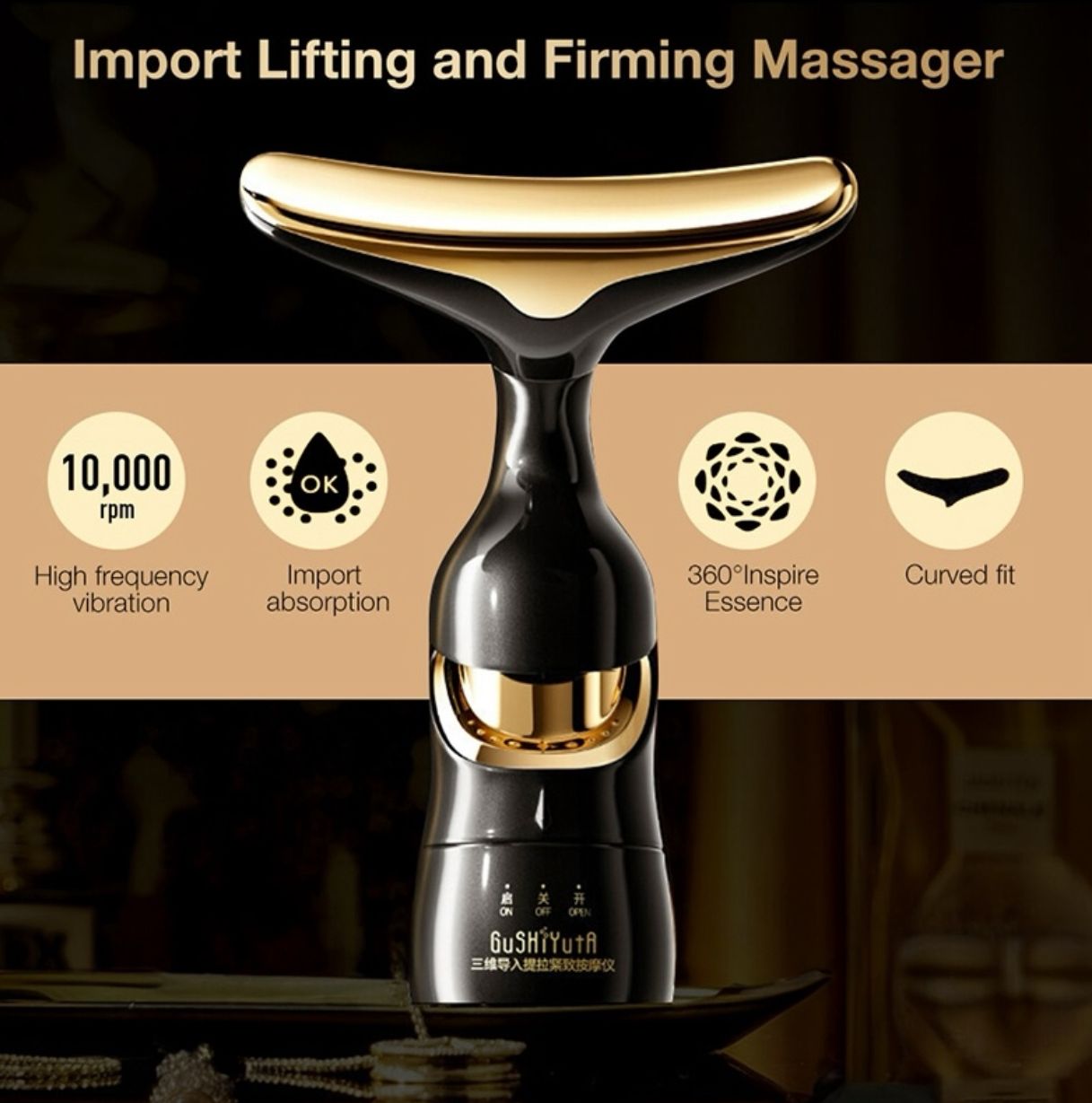 GUSHIYUTA - 3D Lifting And Firming Massager