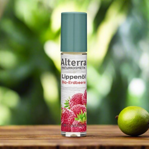 Alterra Lip Oil - Organic Strawberry (7ml)