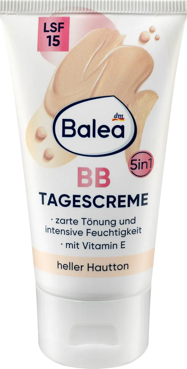 Balea BB Cream SPF15 with Vitamin E - skin skin, 50 ml