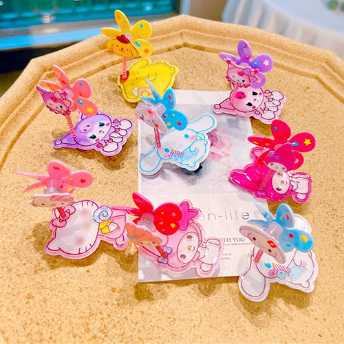 Hair Clip Cute Acrylic (2 pieces)