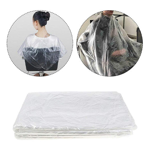 Disposable Cape Hair Transparent (100pcs)
