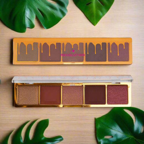 آي هارت ريفولوشن - لوحة ظلال عيون صغيرة بلون الشوكولاتة - 5ألوان