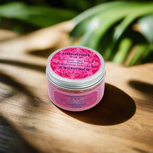 TOMHOUSE Rose Jade-like Stone Embellish Moisturizing Salt Cream (350g)