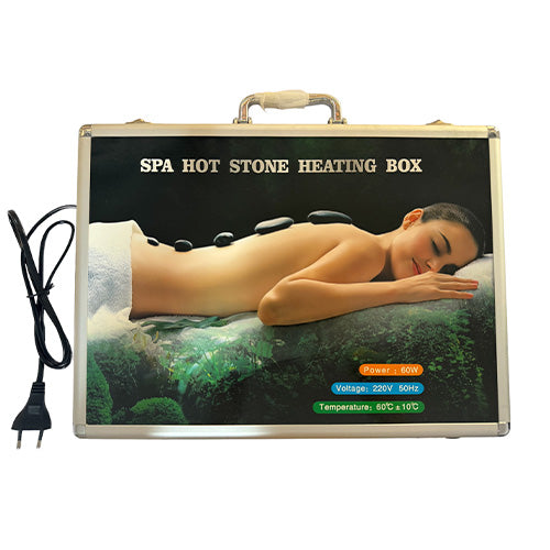صندوق تسخين الحجارة الساخنة للسبا