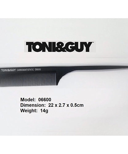 TONI & GUY CARBON ANTI STATIC 06600 - Hair Brush Plastic Black