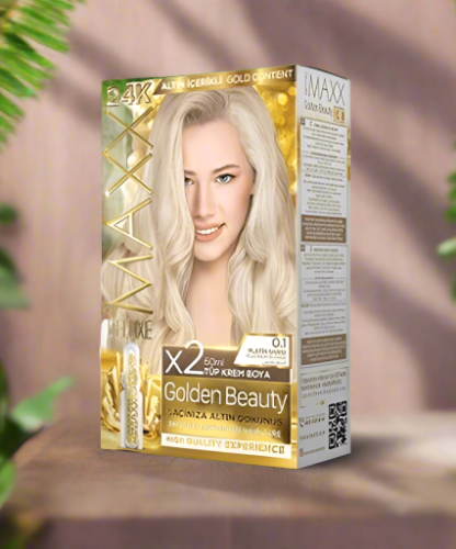 Maxx Deluxe 24K Gold Hair Dye - Platinum Blonde (0.1)