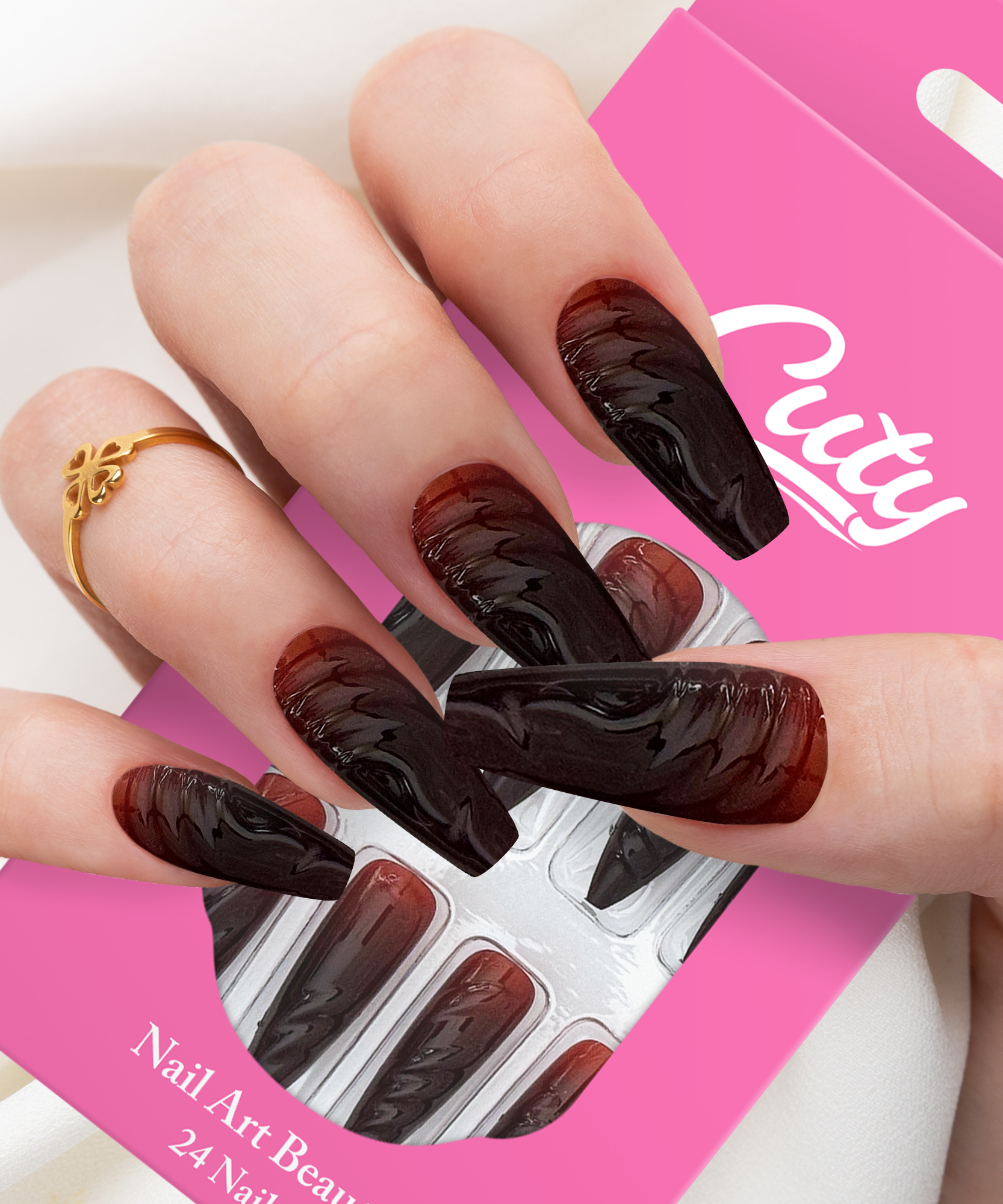 Cuty VersaGel Tape Nails #2