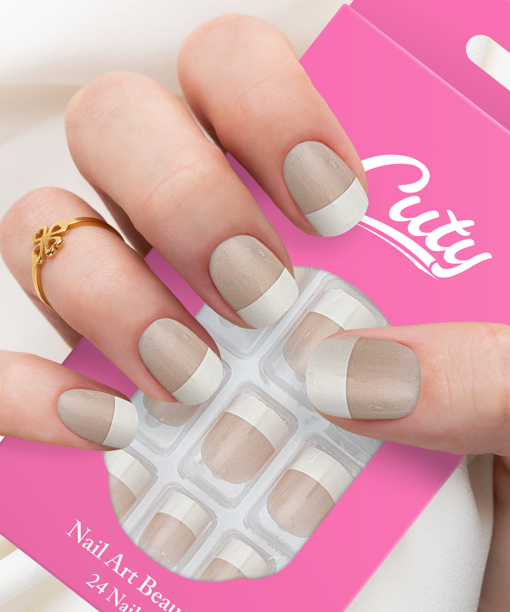 Cuty VersaGel Tape Nails #10