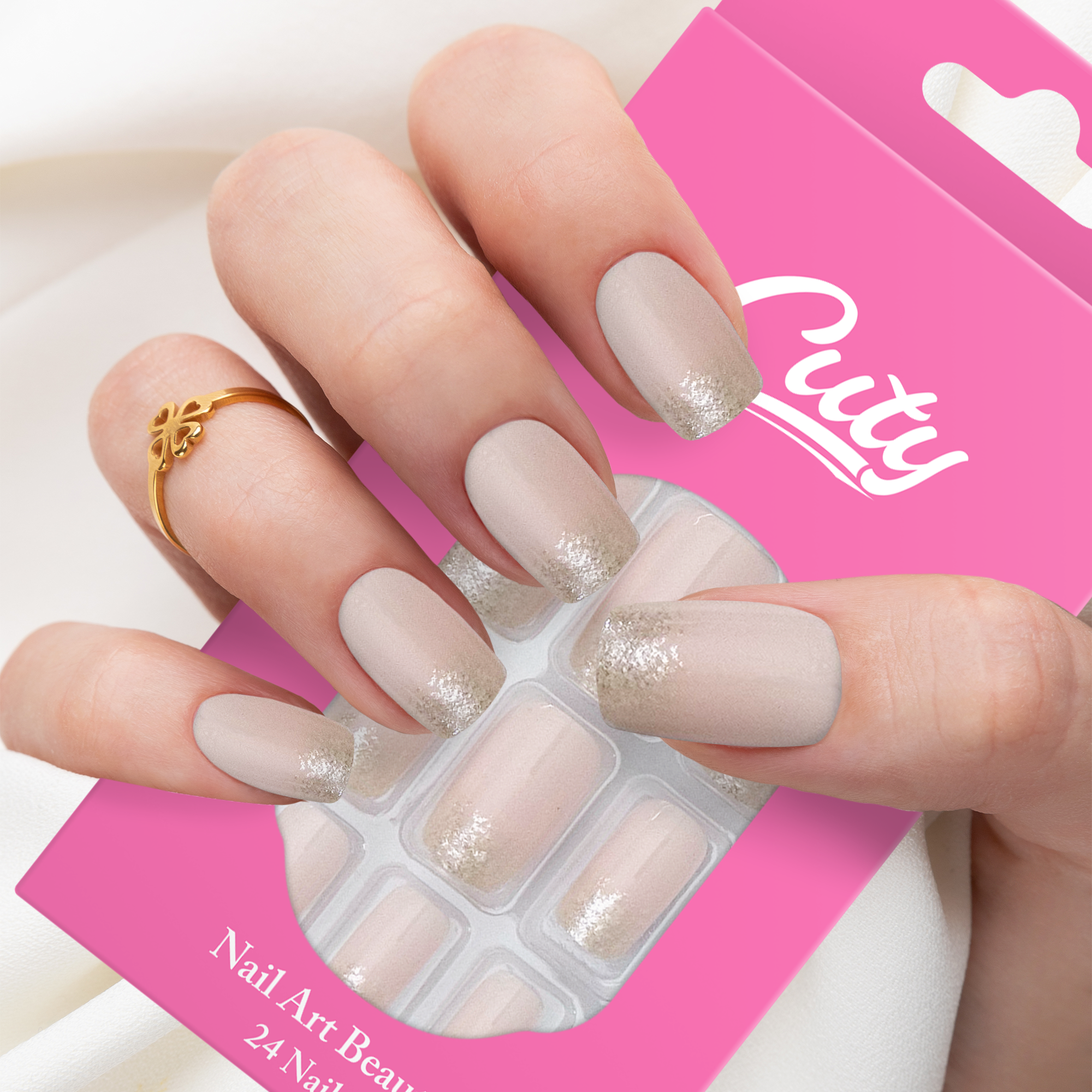 Cuty VersaGel Tape Nails #9