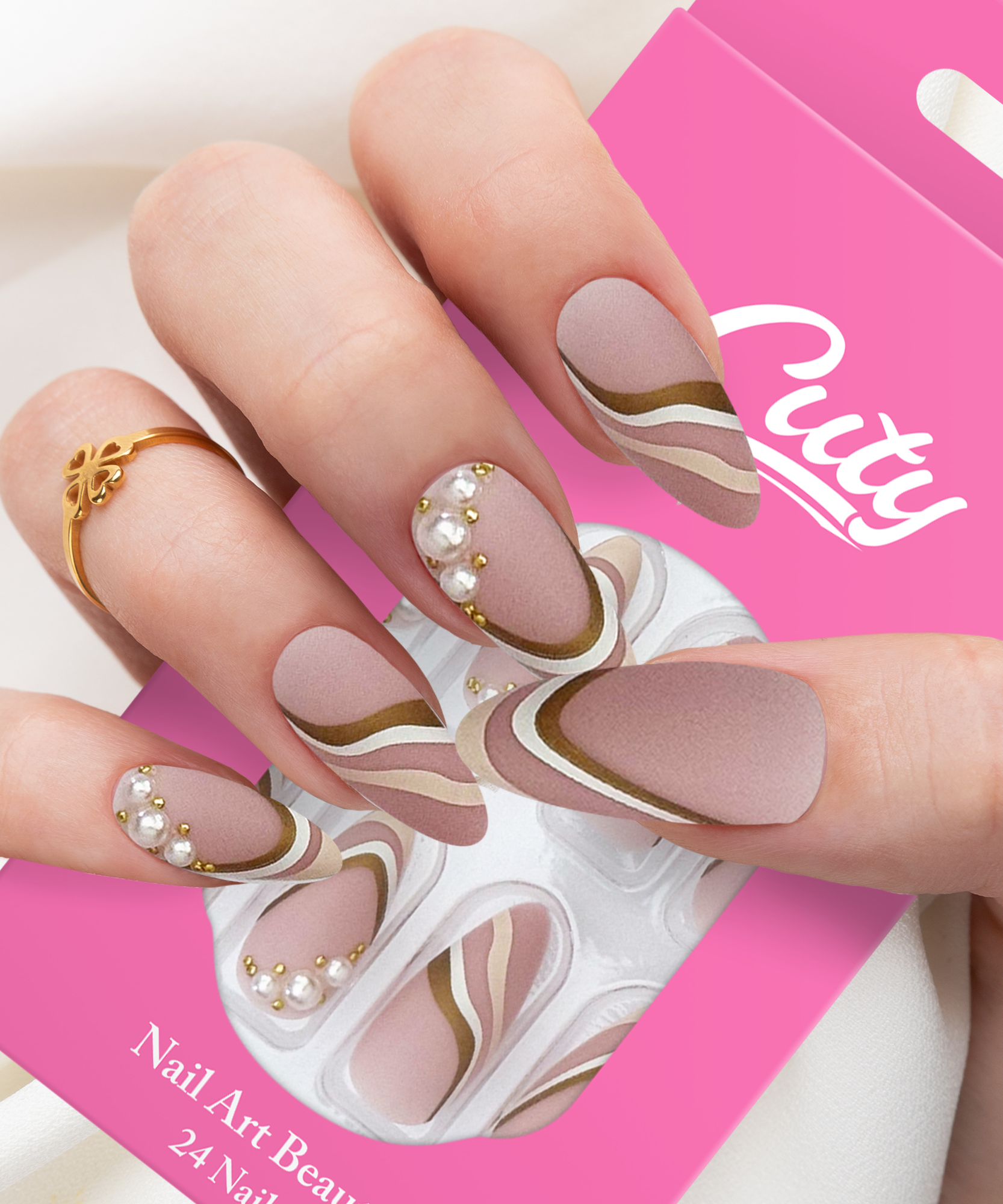 Cuty VersaGel Tape Nails #2