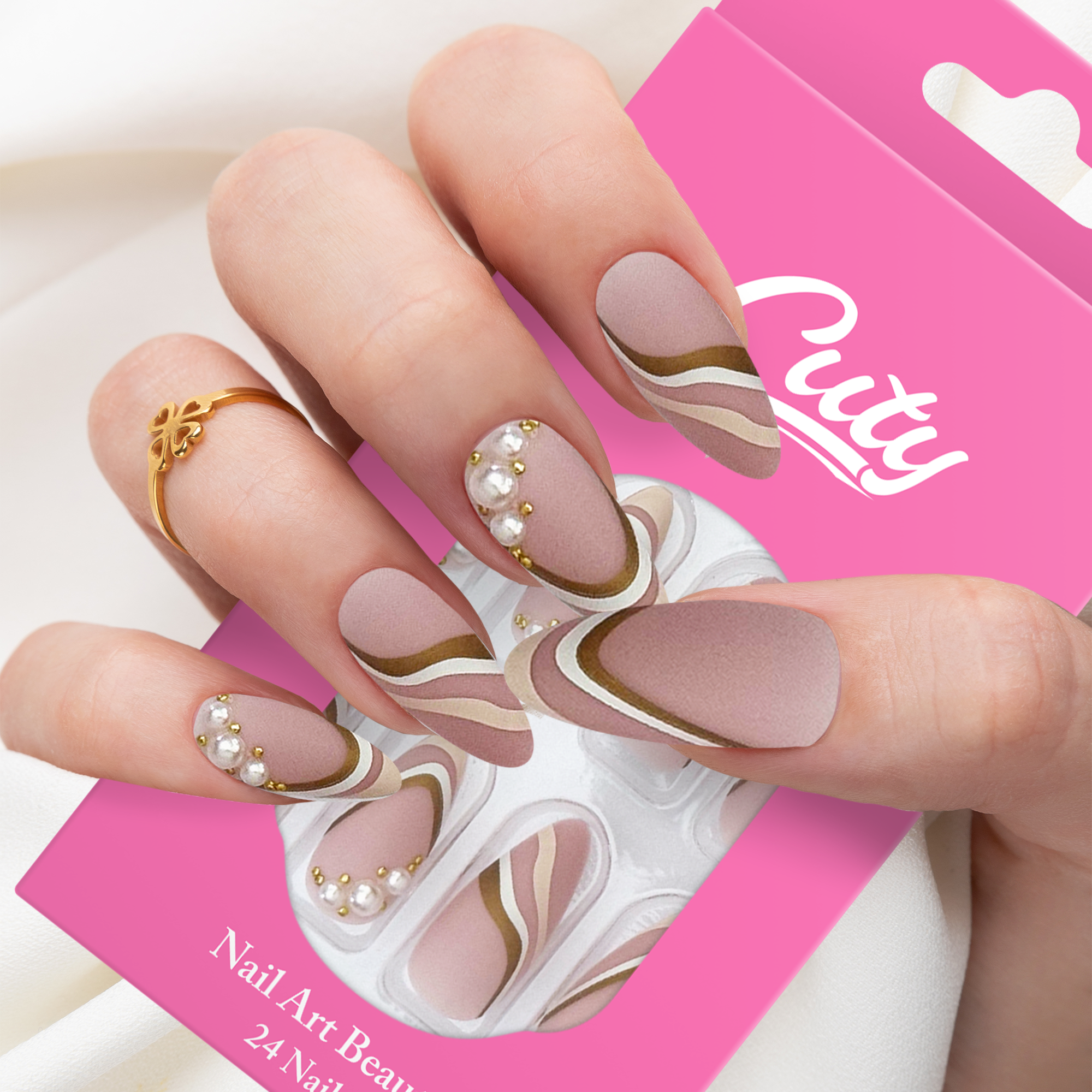 Cuty VersaGel Tape Nails #2