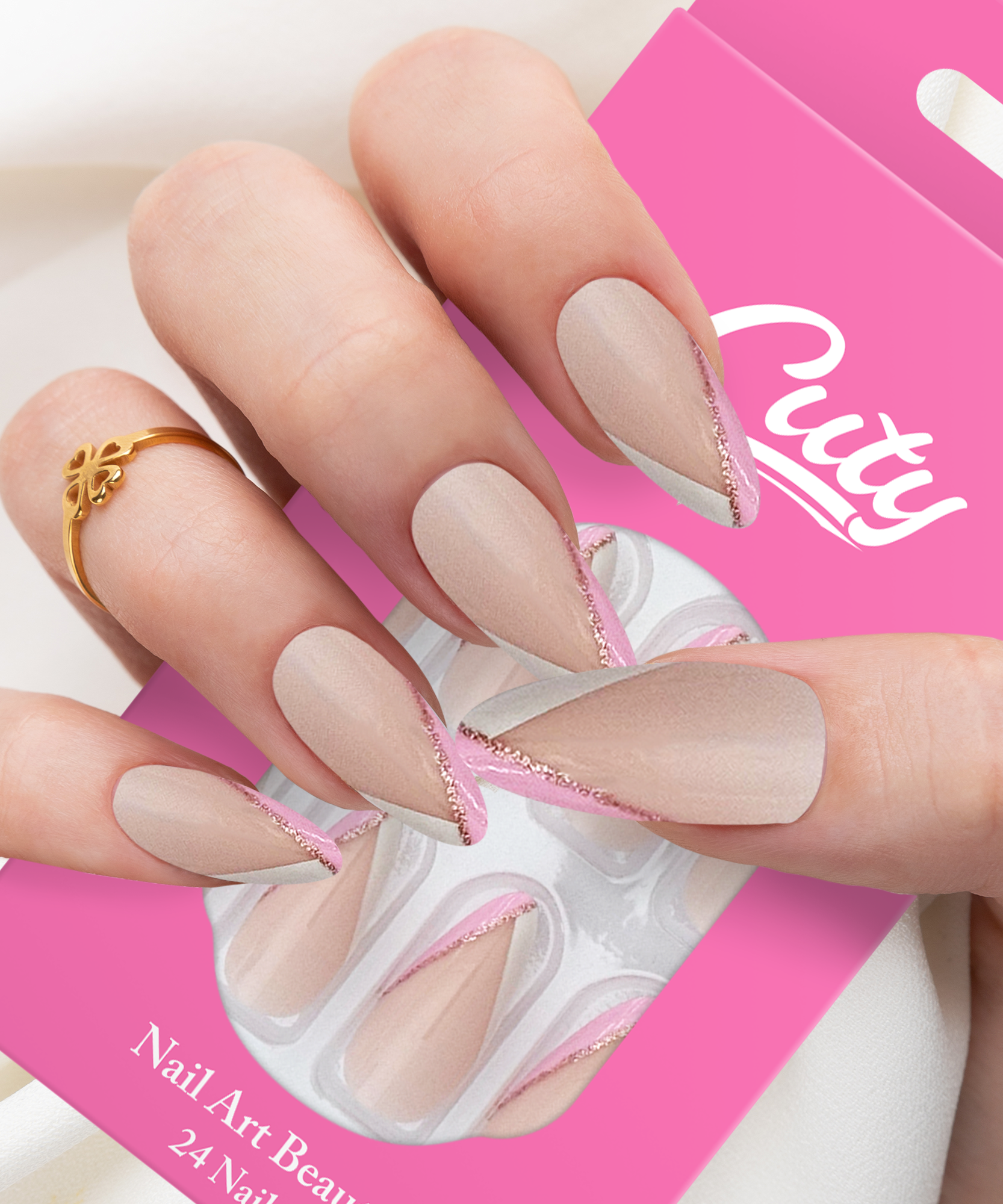 Cuty VersaGel Tape Nails #2