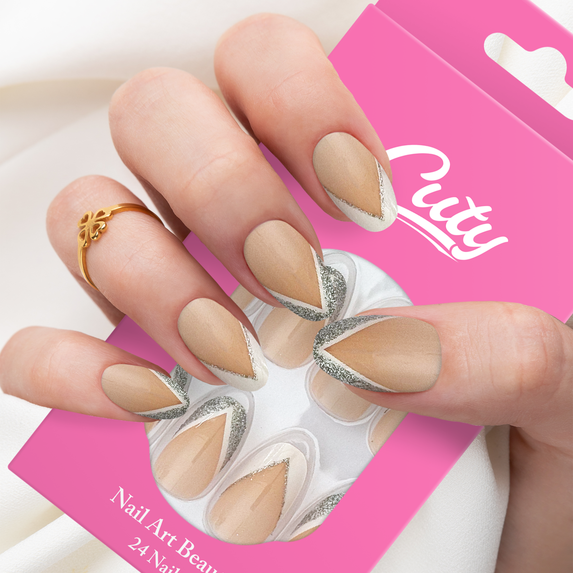 Cuty VersaGel Tape Nails #12