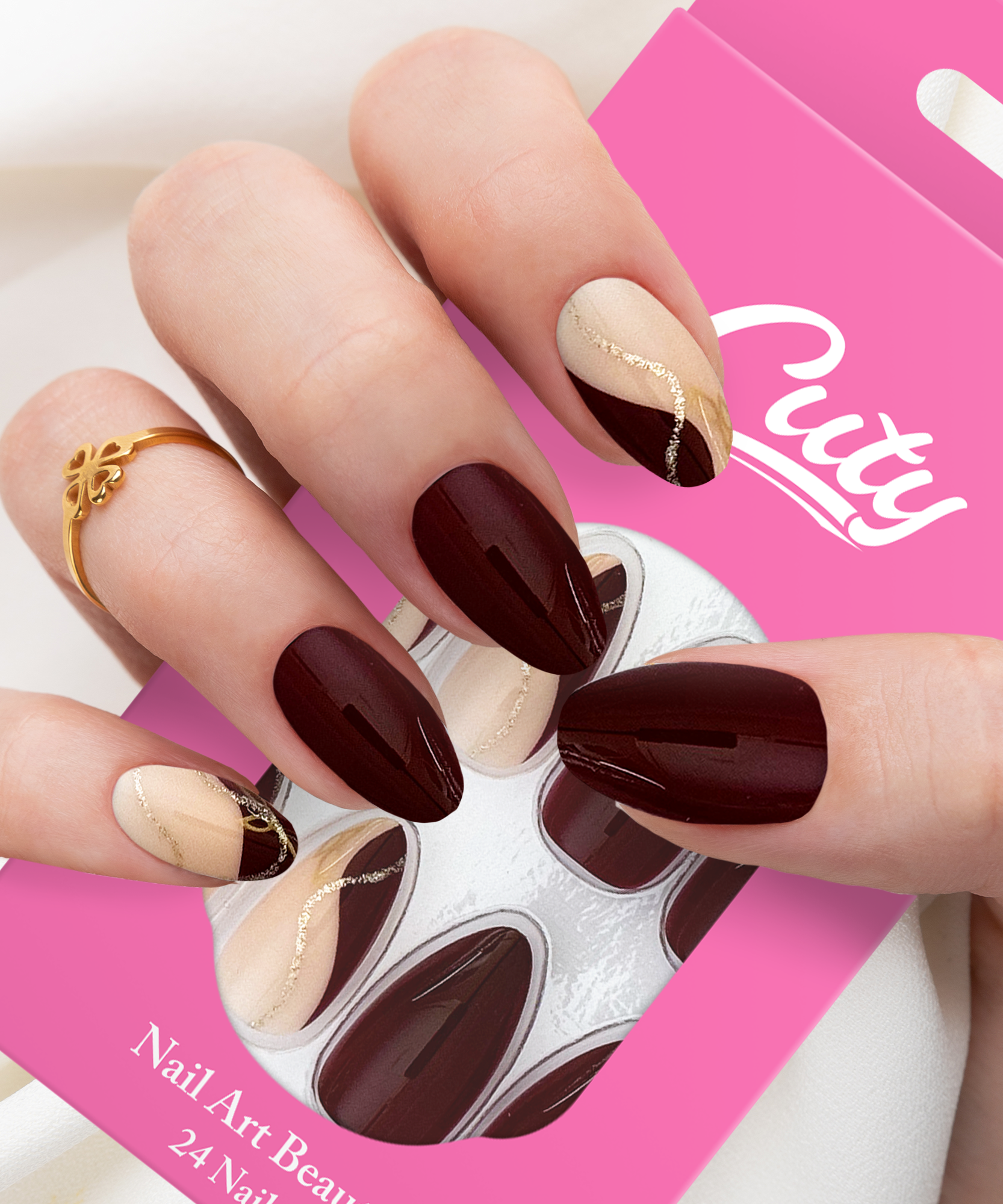 Cuty VersaGel Tape Nails #11