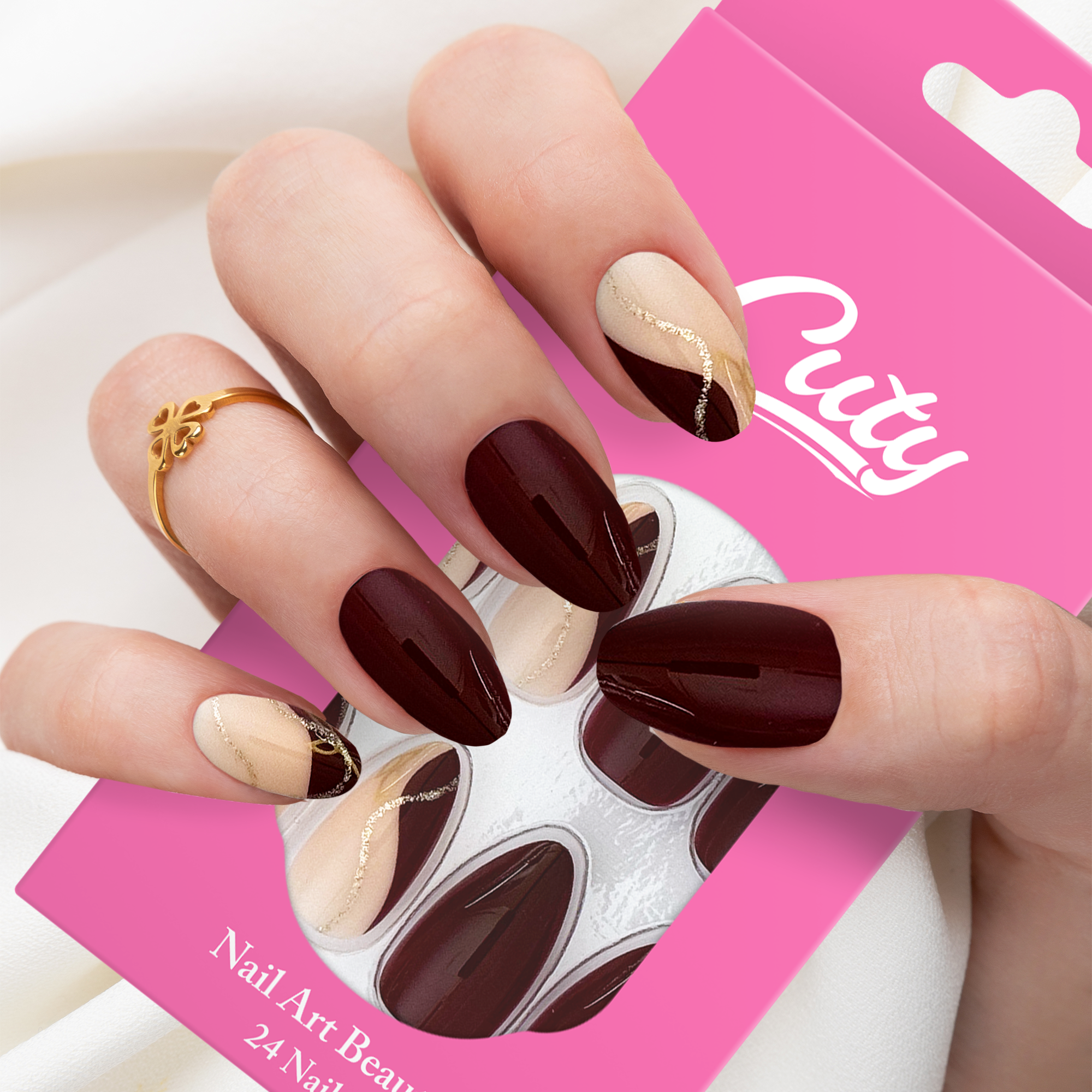 Cuty VersaGel Tape Nails #11