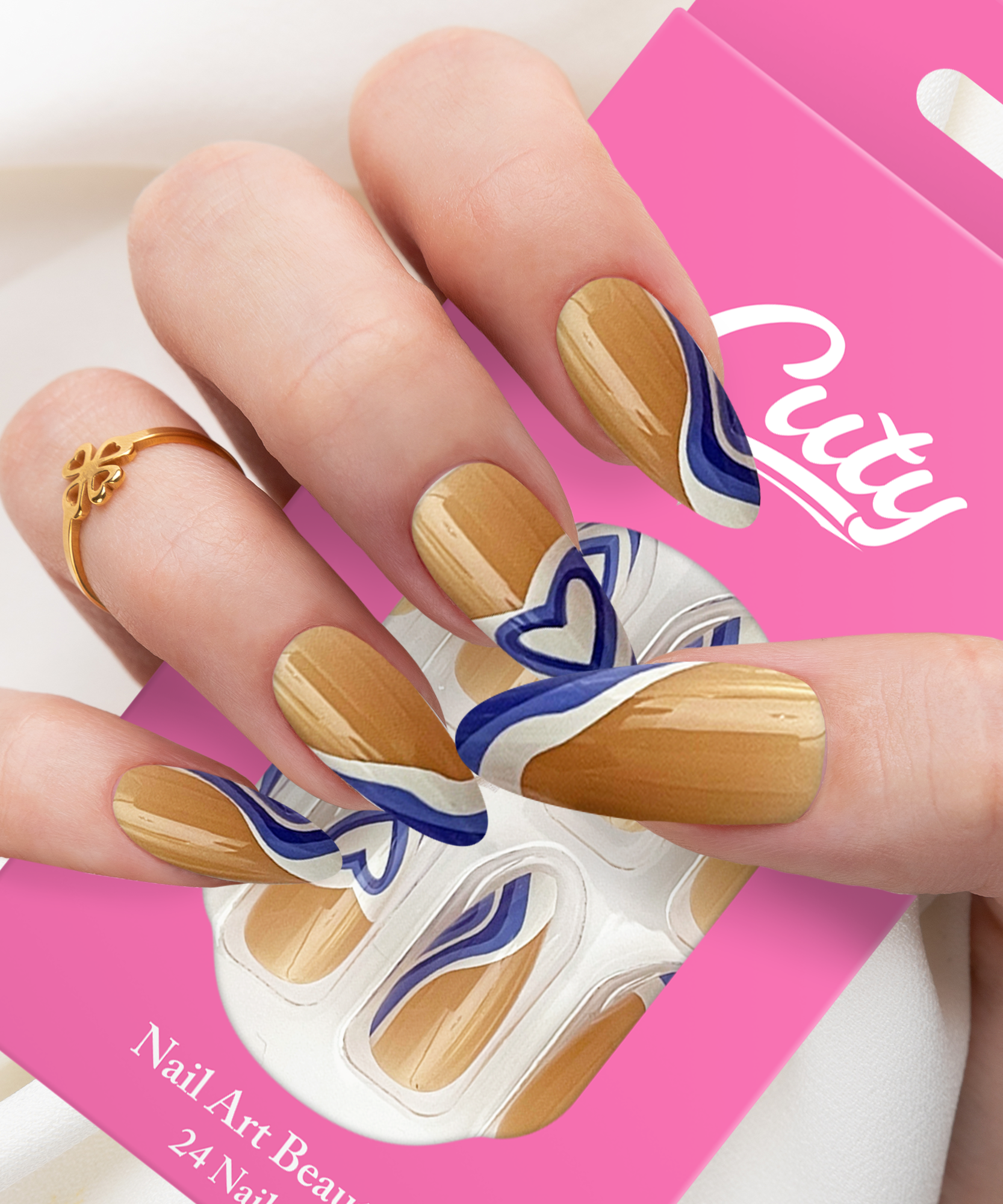 Cuty VersaGel Tape Nails #11