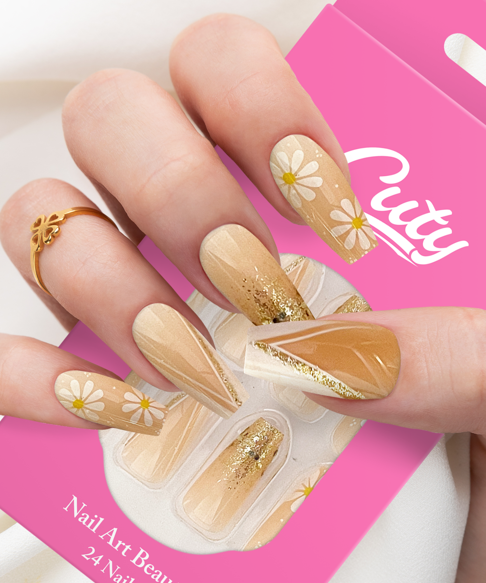 Cuty VersaGel Tape Nails #6