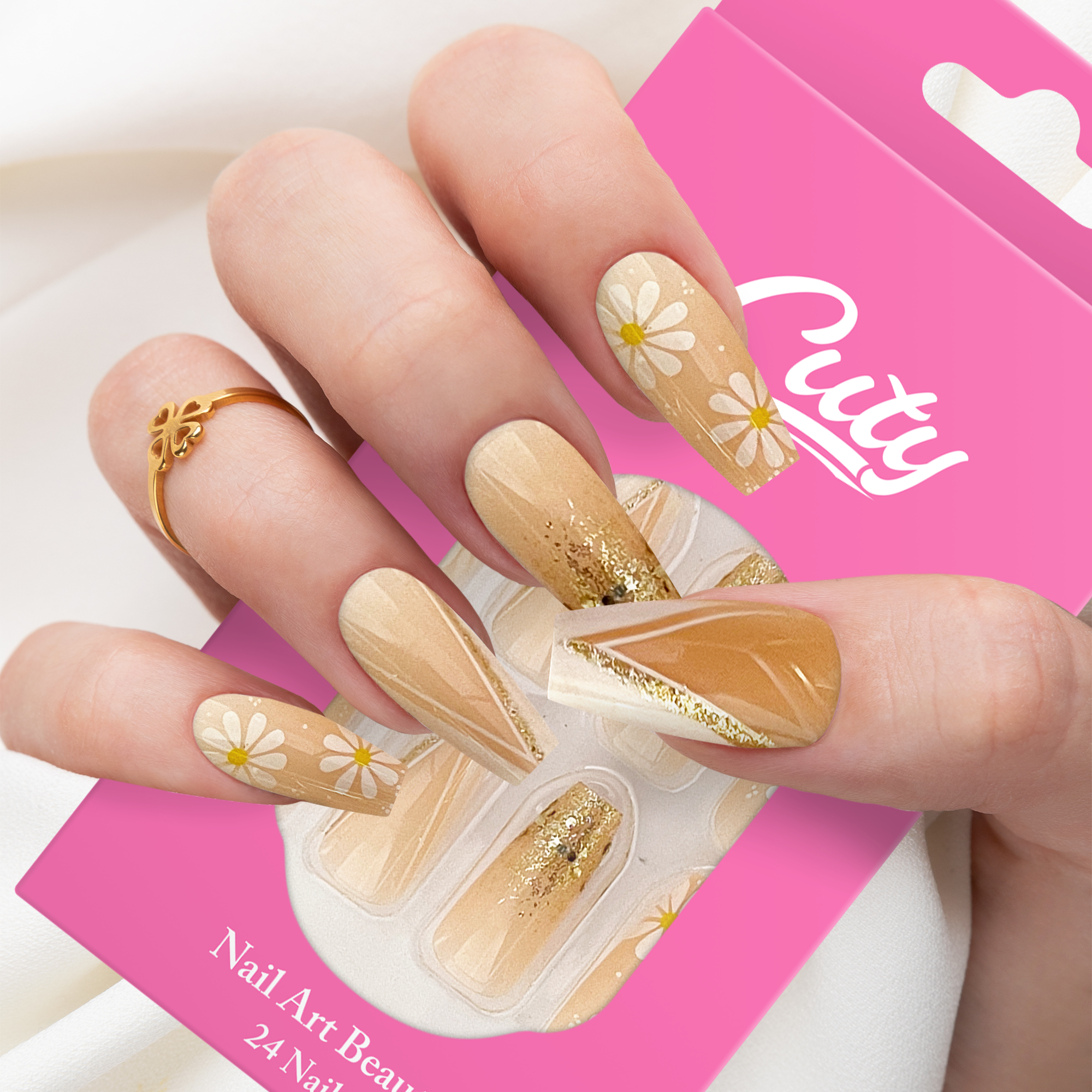 Cuty VersaGel Tape Nails #6