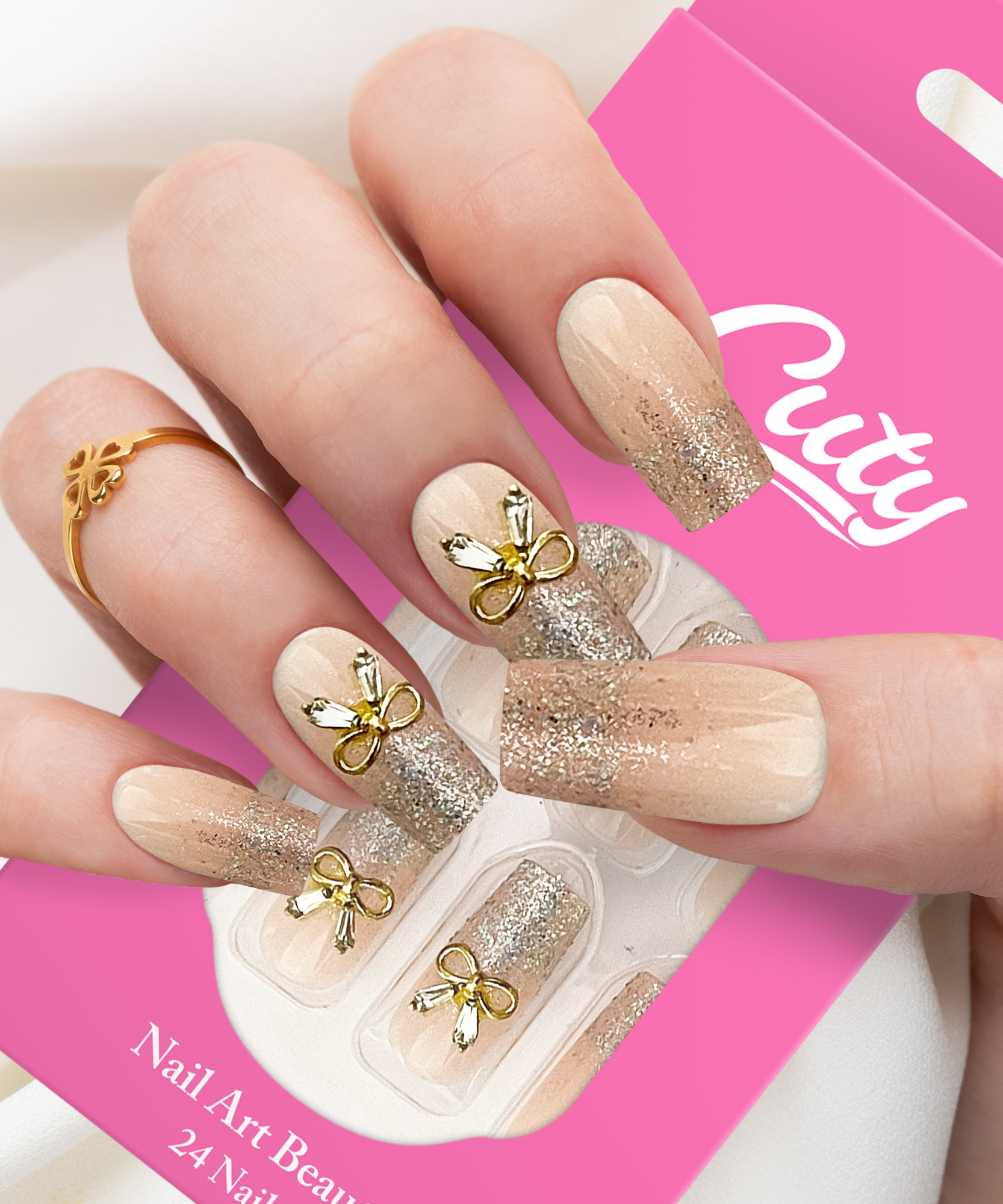 Cuty VersaGel Tape Nails #9