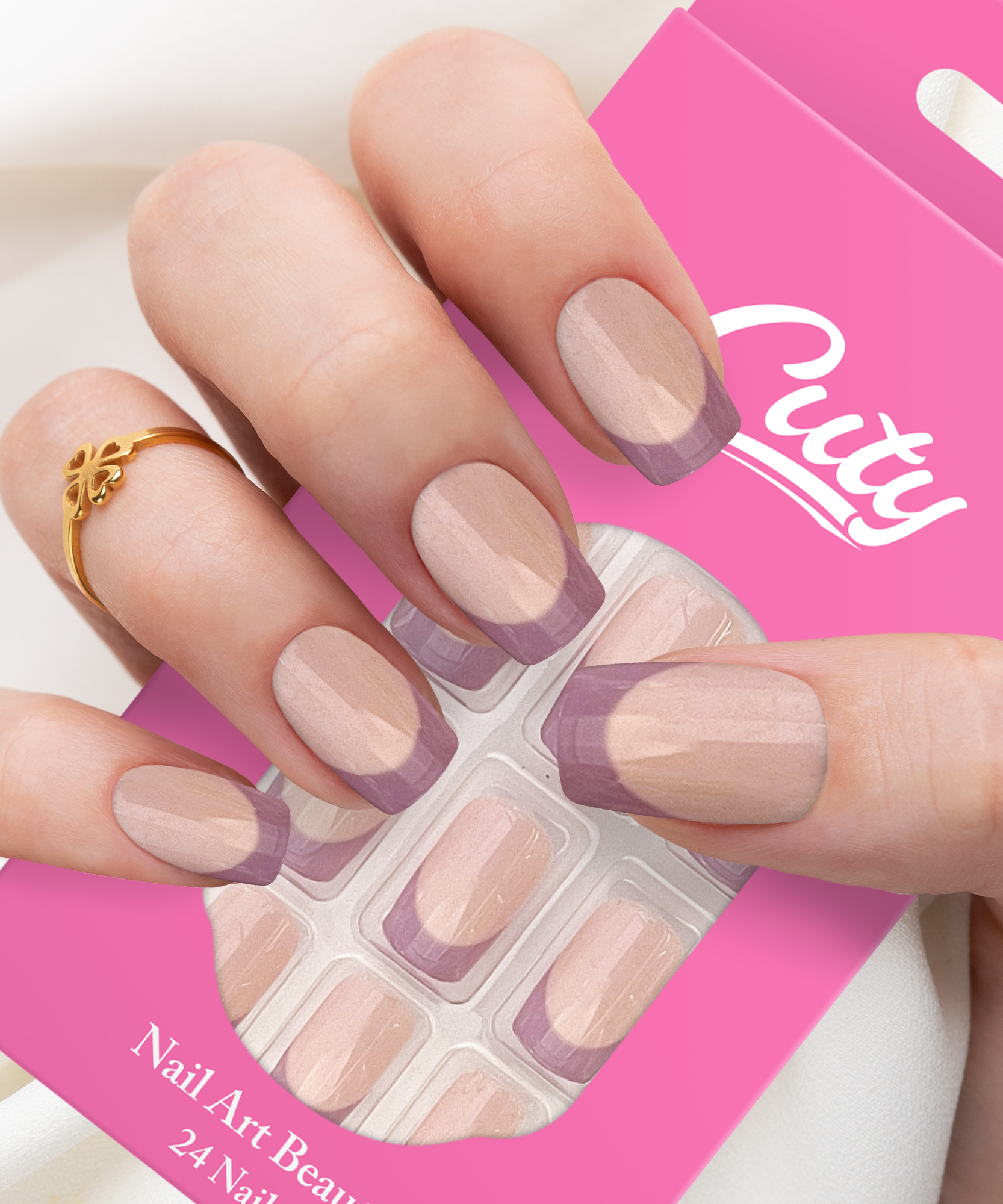 Cuty VersaGel Tape Nails #10