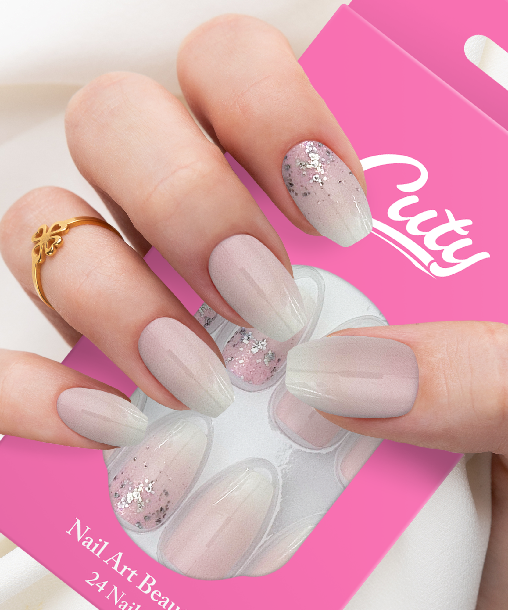 Cuty VersaGel Tape Nails #3