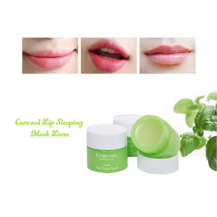 Carenel - Lip Night Mask Lime 5g (1 Piece)