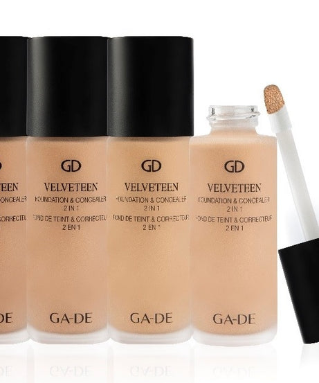 GA-DE Velveteen Foundation And Concealer 2 In 1 30ml
