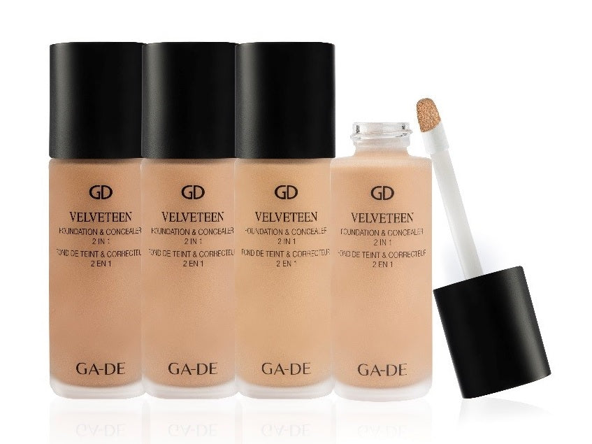 GA-DE Velveteen Foundation And Concealer 2 In 1 30ml