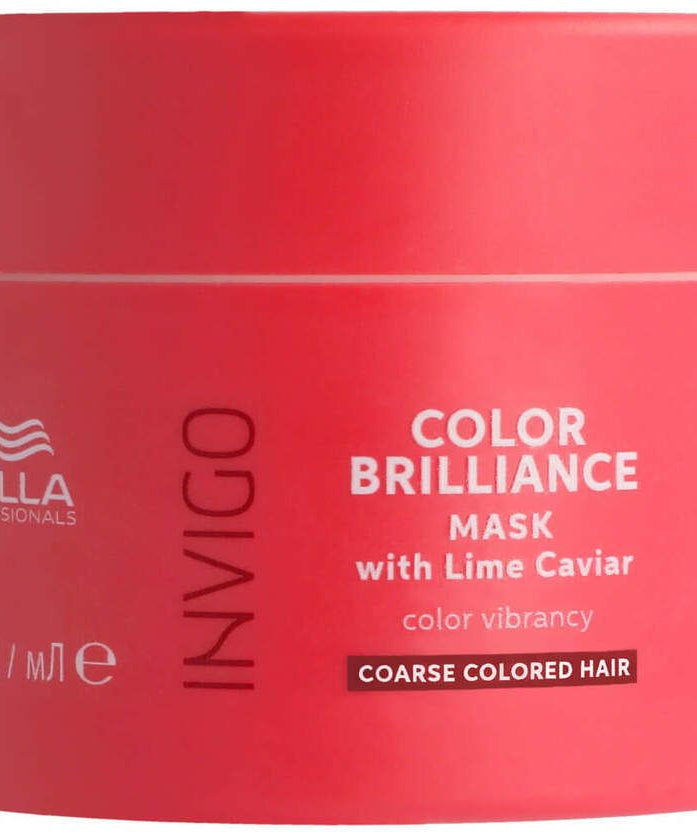 Wella Invigo Color Brilliance Vibrant Color Mask - Thick Hair 150 ML Wella Invigo Color Brilliance Vibrant Color Mask - Thick Hair 150 ML