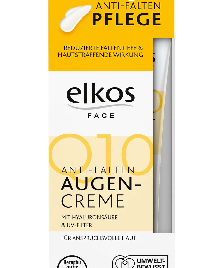 EDEKA elkos Q10 Anti-Wrinkle Eye Cream 15ml