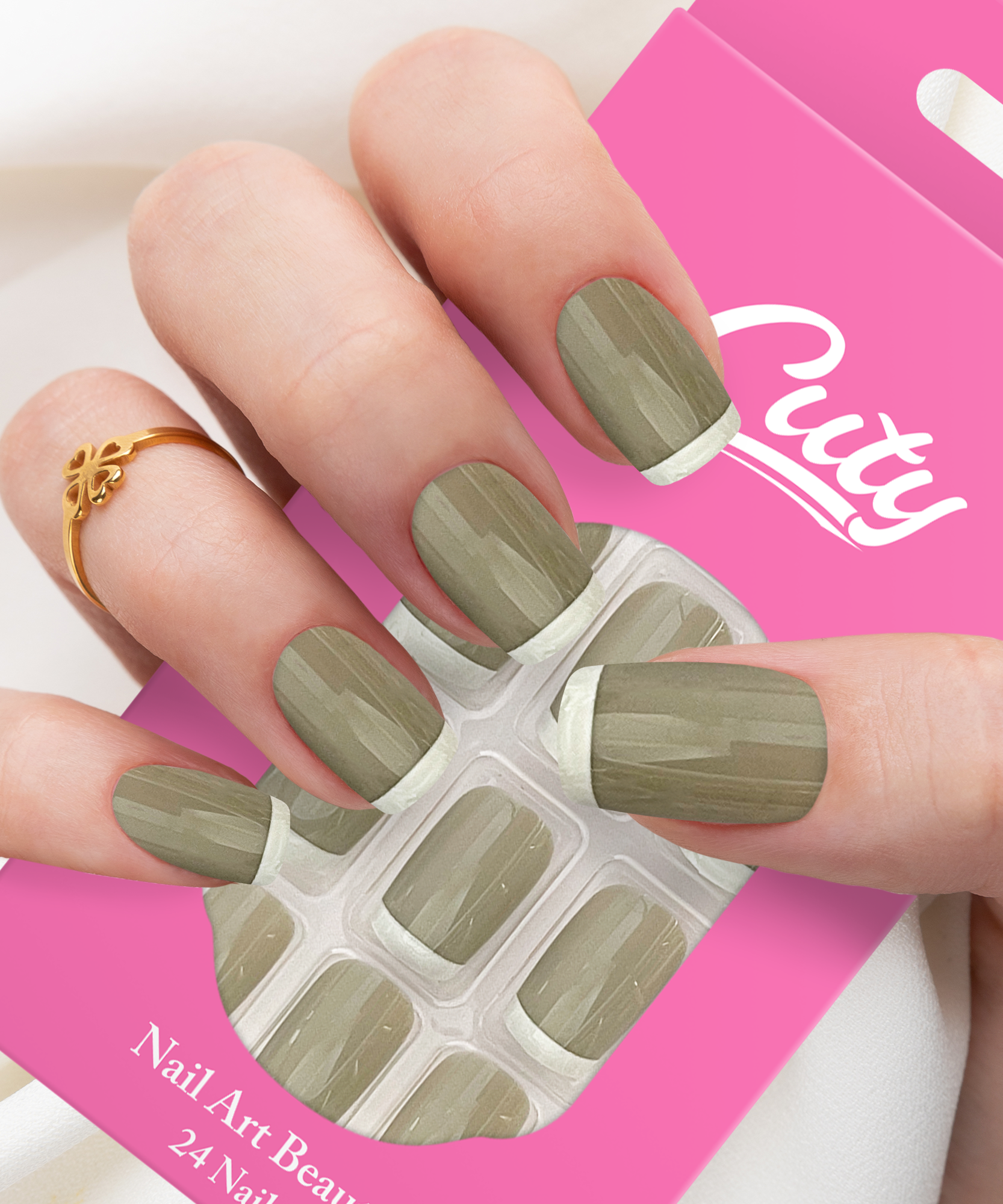 Cuty VersaGel Tape Nails #10