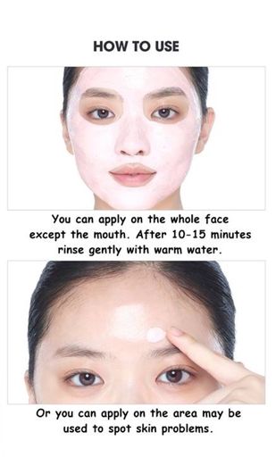 Etude House - AC Clean Up Pink Powder Mask (100ml)