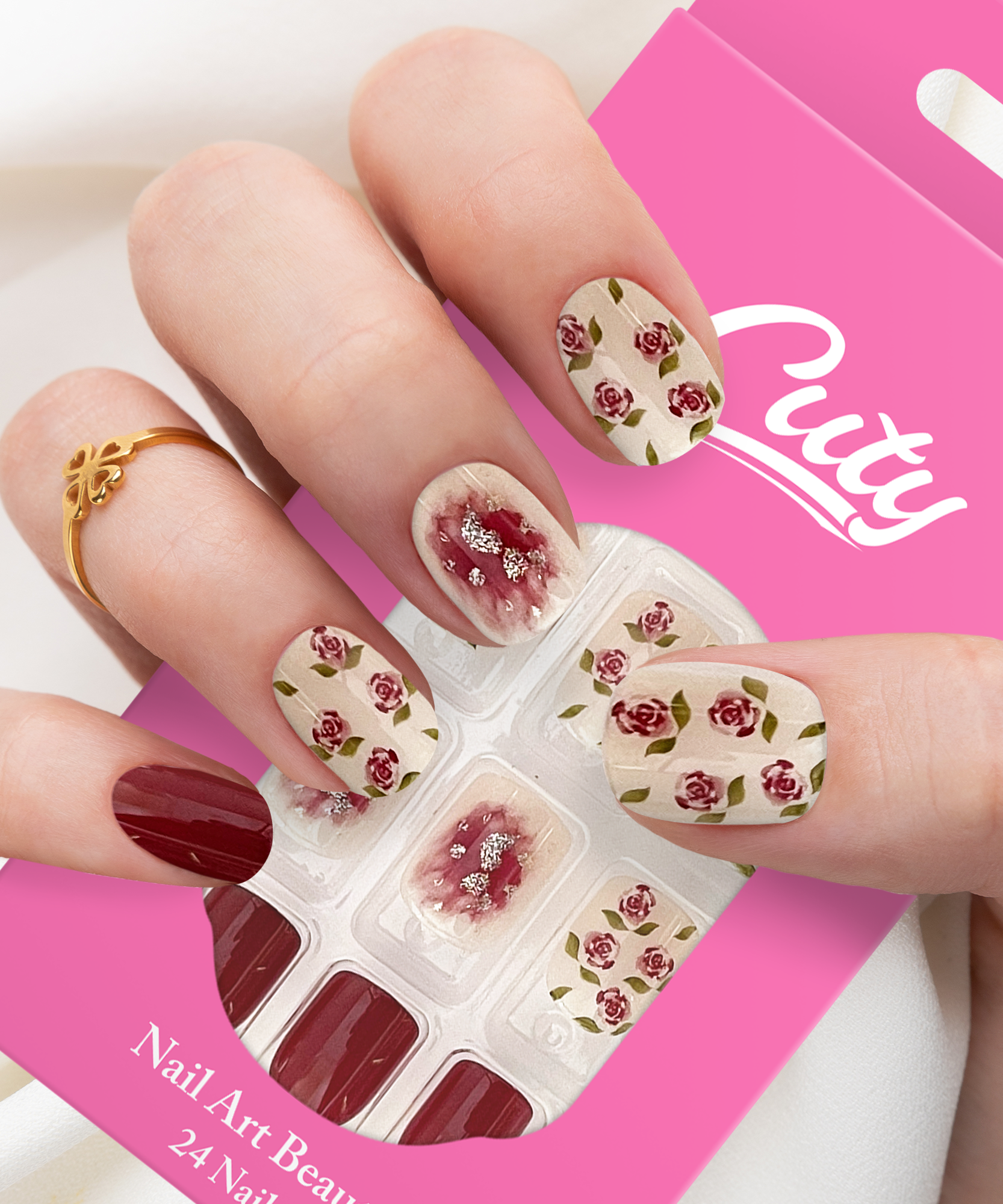 Cuty VersaGel Tape Nails #5