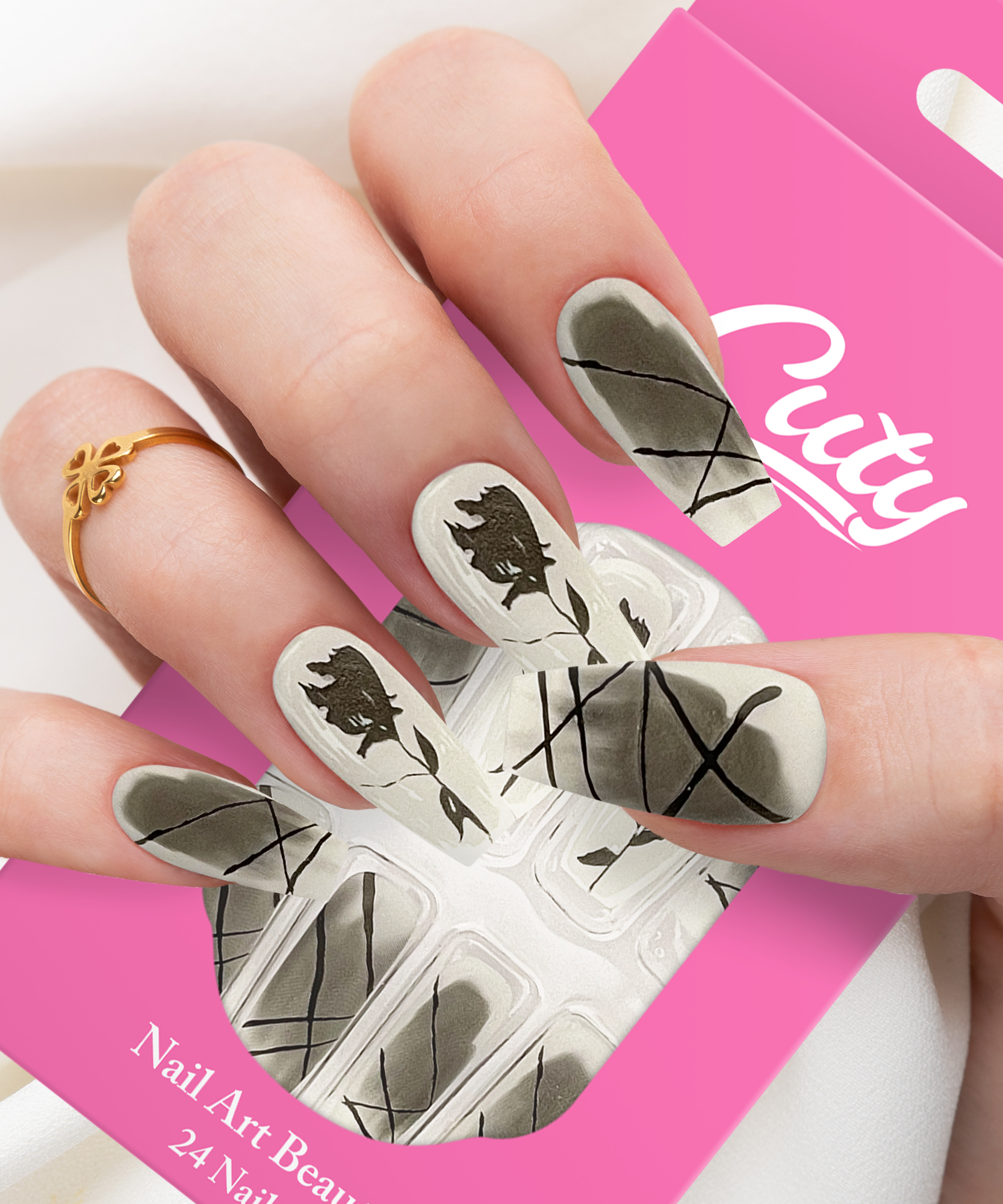 Cuty VersaGel Tape Nails #6