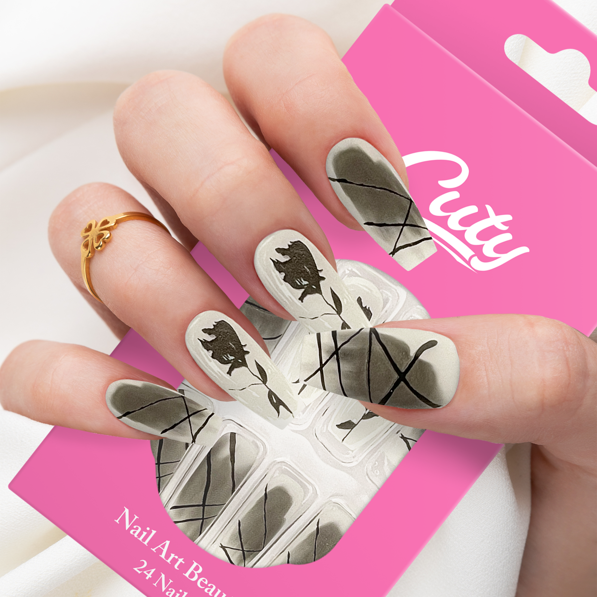 Cuty VersaGel Tape Nails #6